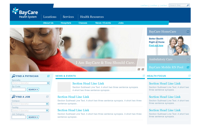 Corporate Web Page